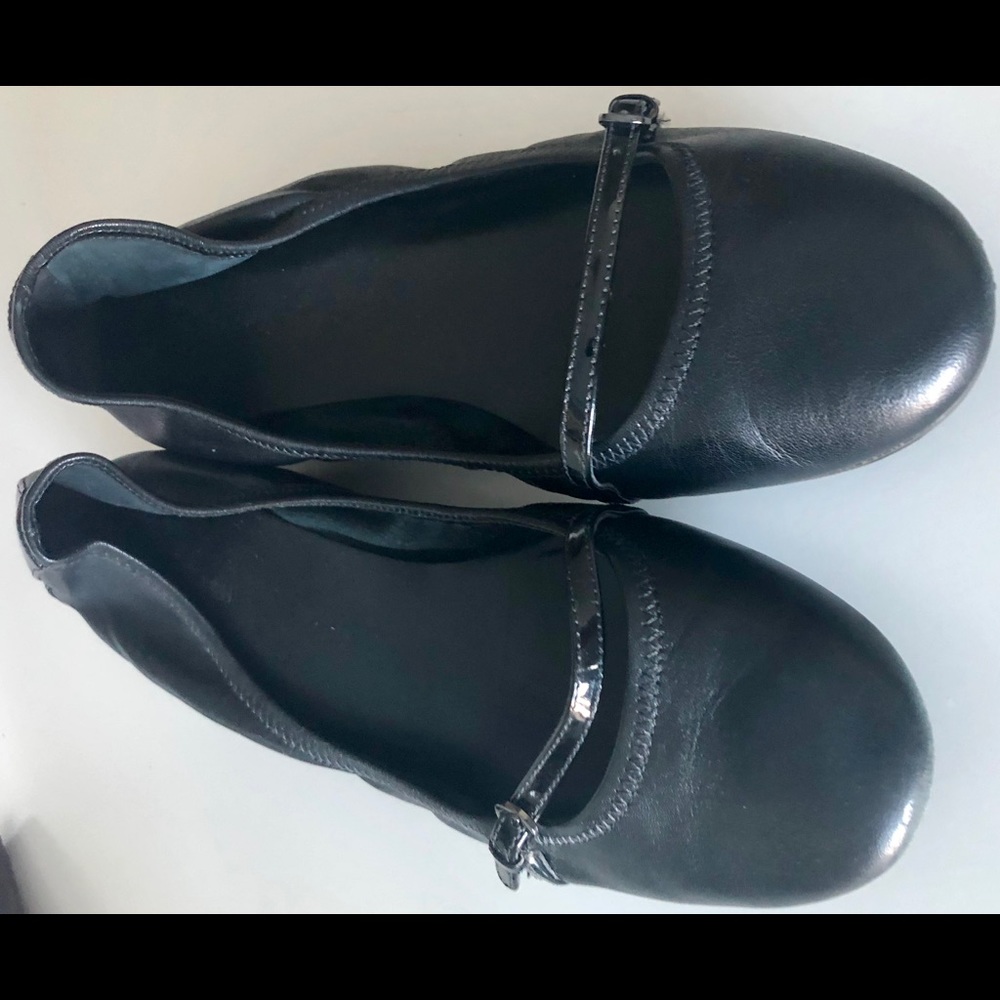 Cole Haan Nike Air Black Mary Jane Wedge 10